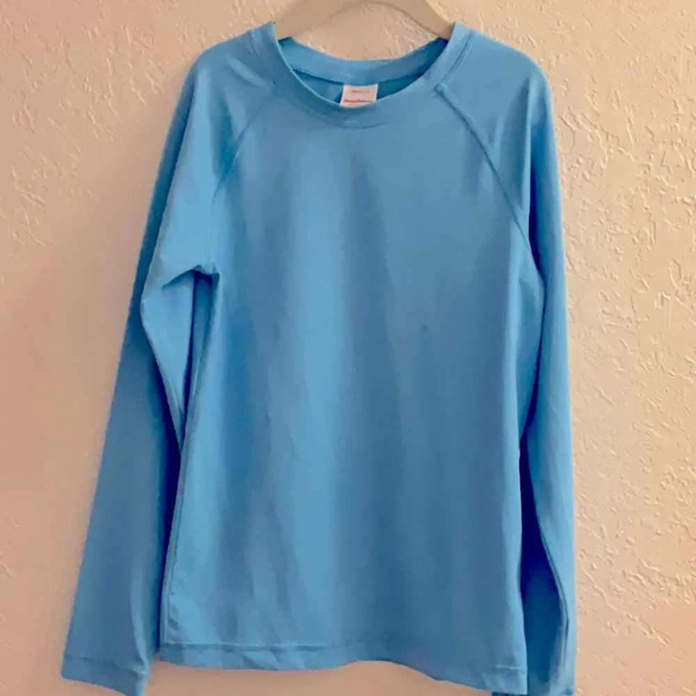 Blue Kids Long Sleeve Rashguard